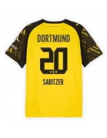 Moške Nogometnih dresov Borussia Dortmund Marcel Sabitzer #20 Domači 2025-26 Kratki rokavi Moške Nogometnih dresov Borussia Dortmund Marcel Sabitzer #20 Domači 2025-26 Kratki rokavi